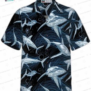 Under Water Shark Hawaiian Shirt 2