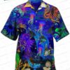 Astronaut Octopus Hawaiian Shirt with Space Adventure Art for Sci-Fi Gifts Astronaut Octopus Hawaiian Shirt with Space Adventure Art for Sci-Fi Gifts