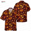 Cute Turkey Affection Thanksgiving Hawaiian Shirt for Dinner