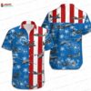 US Air Force B-52 Stratofortress 4th of July Hawaiian Shirt – Patriotic Bomber Aloha Shirt