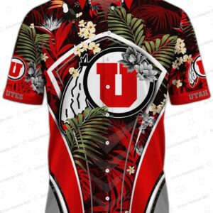 Utah Utes NCAA Hawaiian Shirt Lush Greenery Aloha Shirt 1
