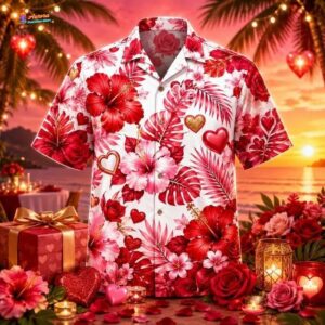 Valentine’s Day Hawaiian Shirt