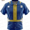 Trendy Fallout Vault Boy Perk Hawaiian Shirt for Gamers & Fans