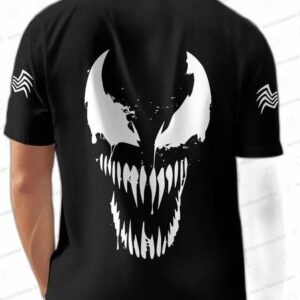 Venom Button Shirt And Short Marvel Hawaiian Shirt Best Mode Shirt Disneyland Trip Tee Summer Vacati 4