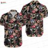 Yellow Deadpool Wolverine Hawaiian Shirt, Short Sleeve Vacation Button-Up