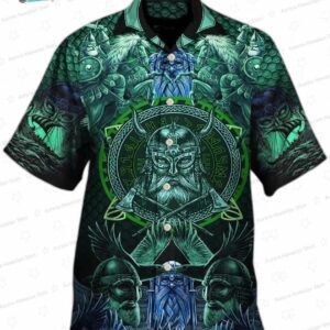 Viking See You In Valhalla Hawaiian Shirt 1
