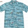 Waikiki Beach Blue Hawaiian Shirt for Tropical Getaways Waikiki Beach Blue Hawaiian Shirt for Tropical Getaways