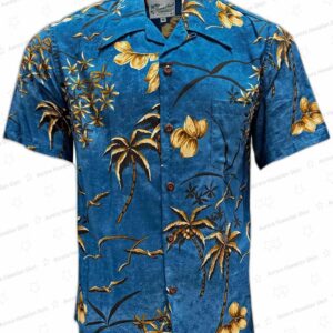 Vintage Oasis Palms - Cool Water