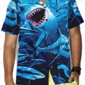 We Are The Great White Sharks Hawaiian Shirt 3