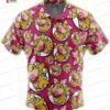 Funny Wario Hawaiian Shirt – Super Mario Vacation Aloha Shirt