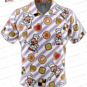Yoshi’s Cookie Mario Hawaiian Shirt for Retro Gamers
