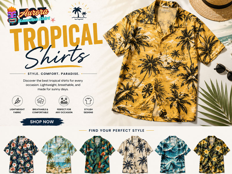 best tropical shirts 