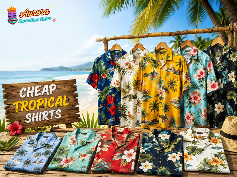 cheap tropical shirts