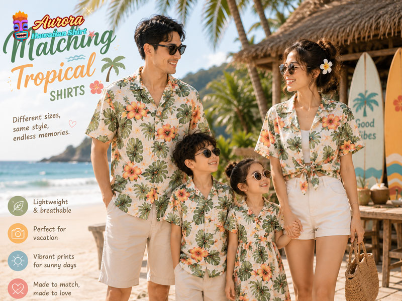 matching tropical shirts 1 matching tropical shirts