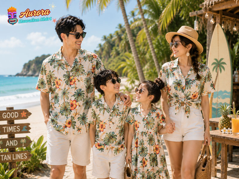 matching tropical shirts 3 matching tropical shirts