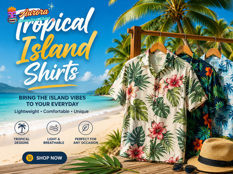 tropical island shirts