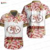Tribal Heritage San Francisco 49ers Hawaiian Shirt, Vintage Tapa Fan Style