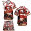Tiki Paradise San Francisco 49ers Hawaiian Shirt, Street Tropical Fan Aloha Button-Up
