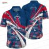 Sunset Stripes Los Angeles Angels Hawaiian Shirt, Tropical Palm Style