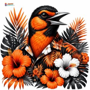 Baltimore Orioles Hawaiian Shirts