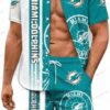 Miami Dolphins Tropical Vibes Hawaiian Shirt, Teal Football Aloha Button-Up for Game Day Vacation Gift