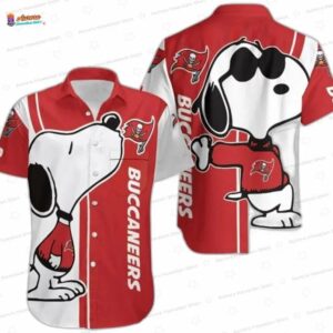 Buccaneers Snoopy Lover Tampa Bay Hawaiian Shirt, Limited Fan Edition Aloha Shirt