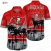 Sunset Blossom New Orleans Saints Hawaiian Shirt, Gold Floral Game Day