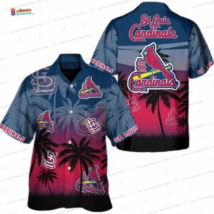 Twilight Palms St. Louis Cardinals Hawaiian Shirt – Limited Fan Edition