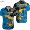 Custom Star Stripes Los Angeles Chargers Hawaiian Shirt, Tailgate Gift Custom Star Stripes Los Angeles Chargers Hawaiian Shirt, Tailgate Gift