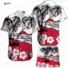 Red Palm Kansas City Chiefs Hawaiian Shirt Set, Fan Gift