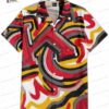 Sunset Palm Kansas City Chiefs Hawaiian Shirt Set, Fan Gift Sunset Palm Kansas City Chiefs Hawaiian Shirt Set, Fan Gift