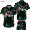 Golden Abstract Kansas City Chiefs Hawaiian Shirt Gift