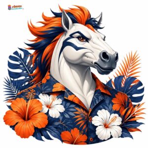 Denver Broncos Hawaiian Shirts