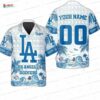 Royal Blue Mickey Baseball Collage Los Angeles Dodgers Hawaiian Shirts Royal Blue Mickey Baseball Collage Los Angeles Dodgers Hawaiian Shirts