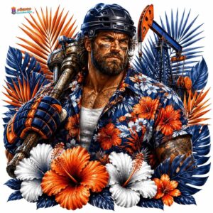 Edmonton Oilers Hawaiian Shirts
