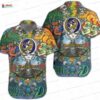 Purple Monstera Baltimore Ravens Hawaiian Shirt, Tropical NFL Aloha Button-Up for Football Fan Vacation Gift Purple Monstera Baltimore Ravens Hawaiian Shirt, Tropical NFL Aloha Button-Up for Football Fan Vacation Gift