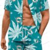 Patriotic Fireworks Miami Dolphins Hawaiian Shirt, American Flag Football Aloha Button-Up for 4th of July Gift