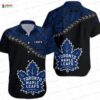 Blue Green Tropical Toronto Maple Leafs Hawaiian Shirt – Leaf Design