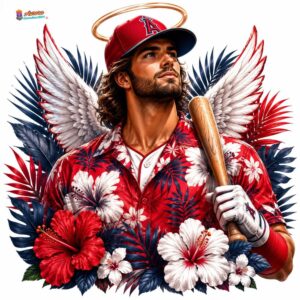 Los Angeles Angels Hawaiian Shirts