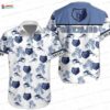 Ice Blue Aloha Surf Memphis Grizzlies Hawaiian Shirts Ice Blue Aloha Surf Memphis Grizzlies Hawaiian Shirts