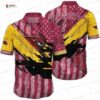 Retro Starburst Arizona Cardinals Hawaiian Shirt, Graphic Fan Aloha Button-Up