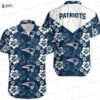 Tom Brady Two Tone New England Patriots Hawaiian Shirt for Fans Tom Brady Two Tone New England Patriots Hawaiian Shirt for Fans