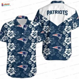 New England Patriots Tropical Spirit Hawaiian Shirt for Fans