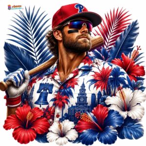 Philadelphia Phillies Hawaiian Shirts