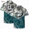 Surf Wagon Philadelphia Eagles Hawaiian Shirt, Coastal Sunset Game Day