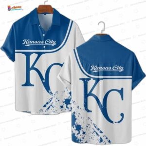 Vintage Game Day Kansas City Royals Hawaiian Shirt, Blue Island Style