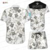 Golden Tropical Stripes Arizona Cardinals Hawaiian Shirt, Floral Fan Aloha Button-Up