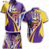 Purple Skeleton Hype Minnesota Vikings Hawaiian Shirt, Graphic Fan Aloha Button-Up Purple Skeleton Hype Minnesota Vikings Hawaiian Shirt, Graphic Fan Aloha Button-Up