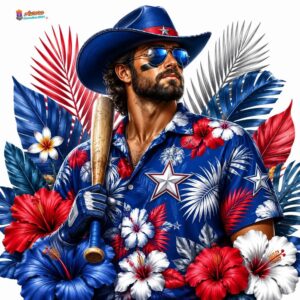 Texas Rangers Hawaiian Shirts