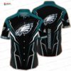 Cloudy Palm Coast Philadelphia Eagles Hawaiian Shirt, Coastal Fan Aloha Button-Up Cloudy Palm Coast Philadelphia Eagles Hawaiian Shirt, Coastal Fan Aloha Button-Up